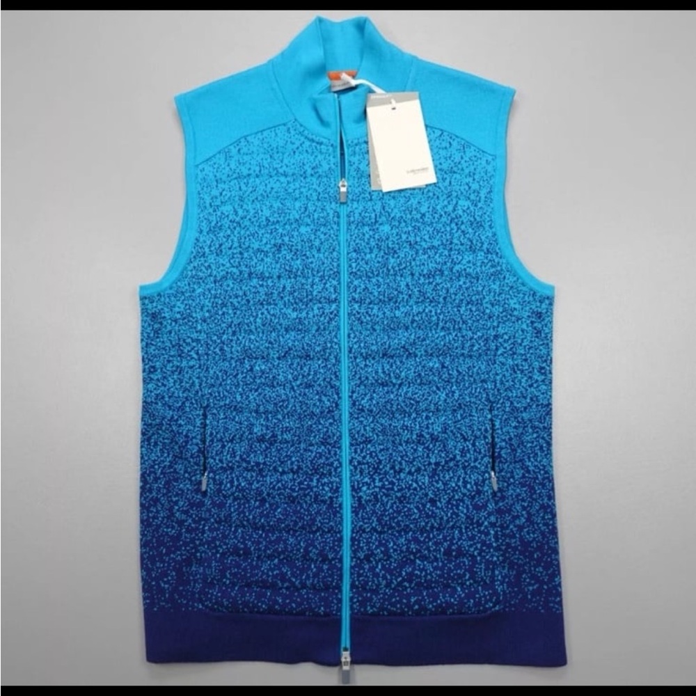 Icebreaker Men's ZoneKnit Merino Wool‎ Insulated Vest Into Deep Small Blue New